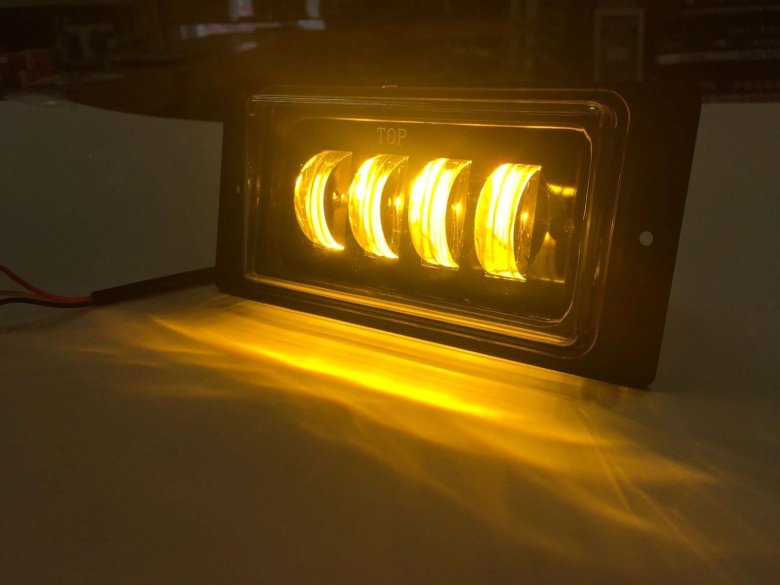 Led ПТФ И жёлтая плёнка