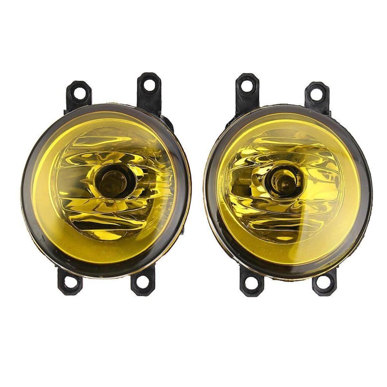 Желтые противотуманные фары