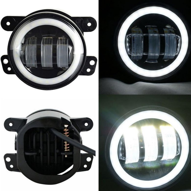Led Fog Lamp 6000 k противотуманные светодиодные фары