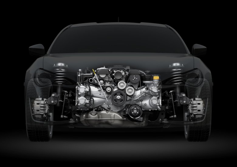 Оппозитный мотор Субару