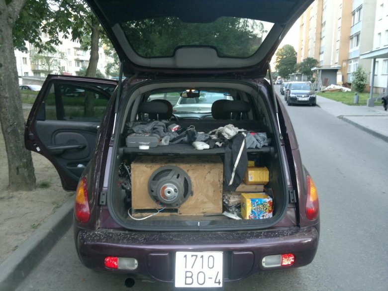 Chrysler pt Cruiser, 2005 багажник