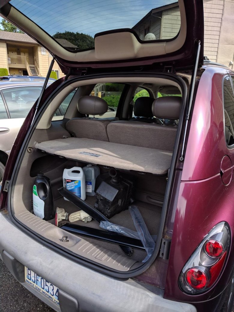 Крайслер пт круизер багажник