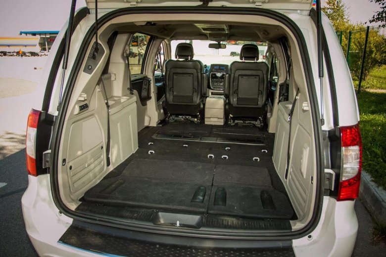 Chrysler Grand Voyager 5 багажник