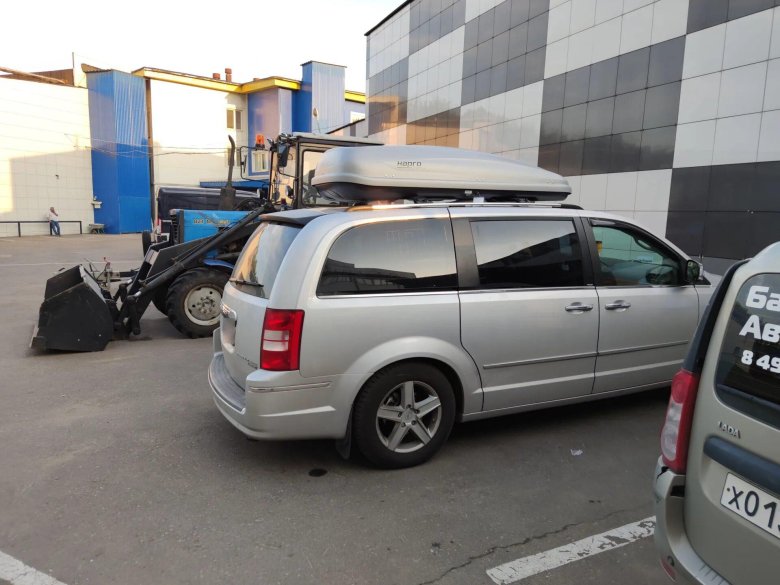 Chrysler Grand Voyager 5 багажник