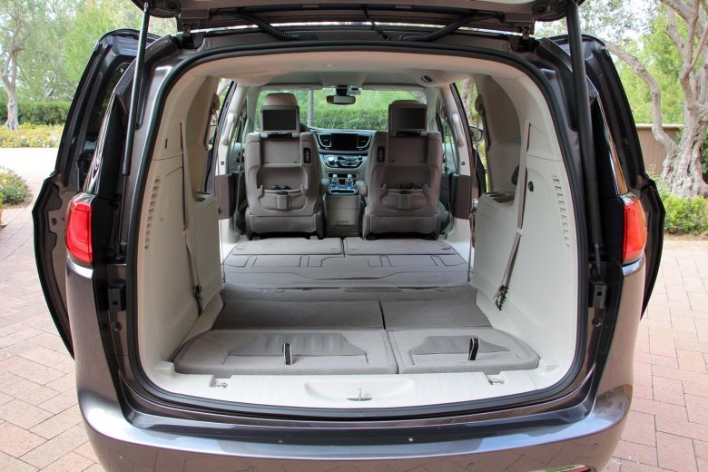 Chrysler Pacifica 2007 багажник