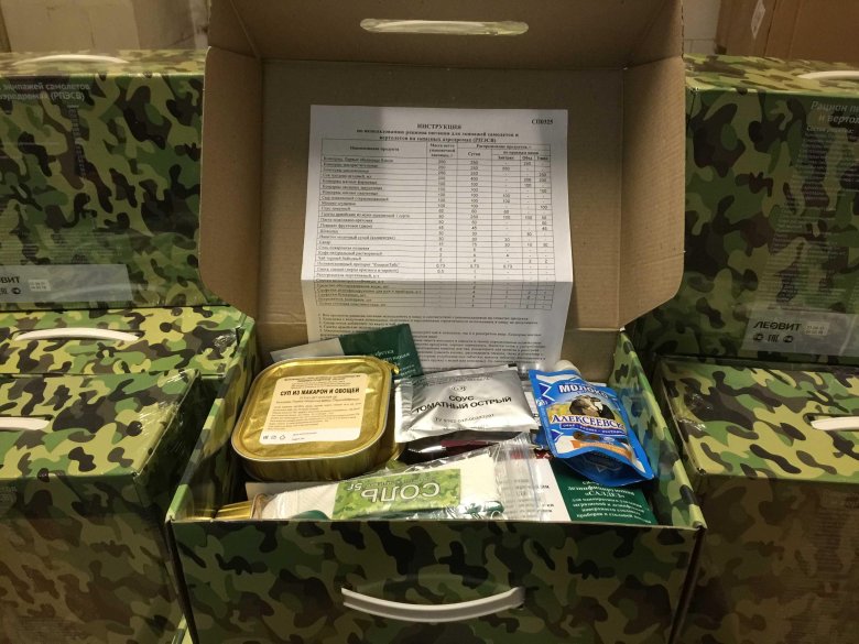 Сухой паёк ИРП 5