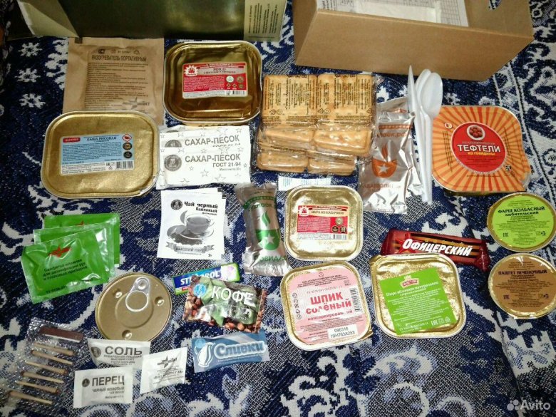 Сухпаек армейский офицерский