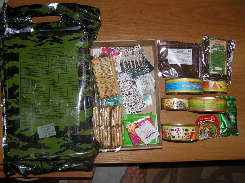 Армейский сухпаек Украины ВСУ