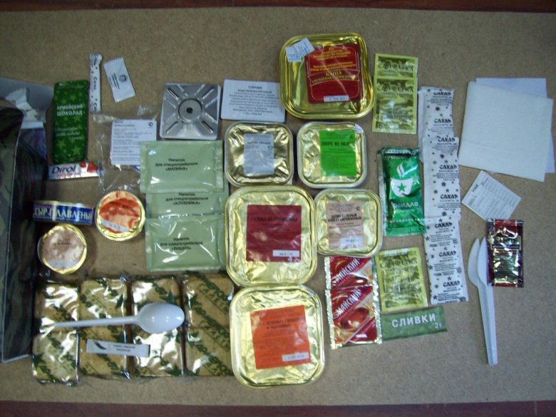 Продуктовый паек подводников