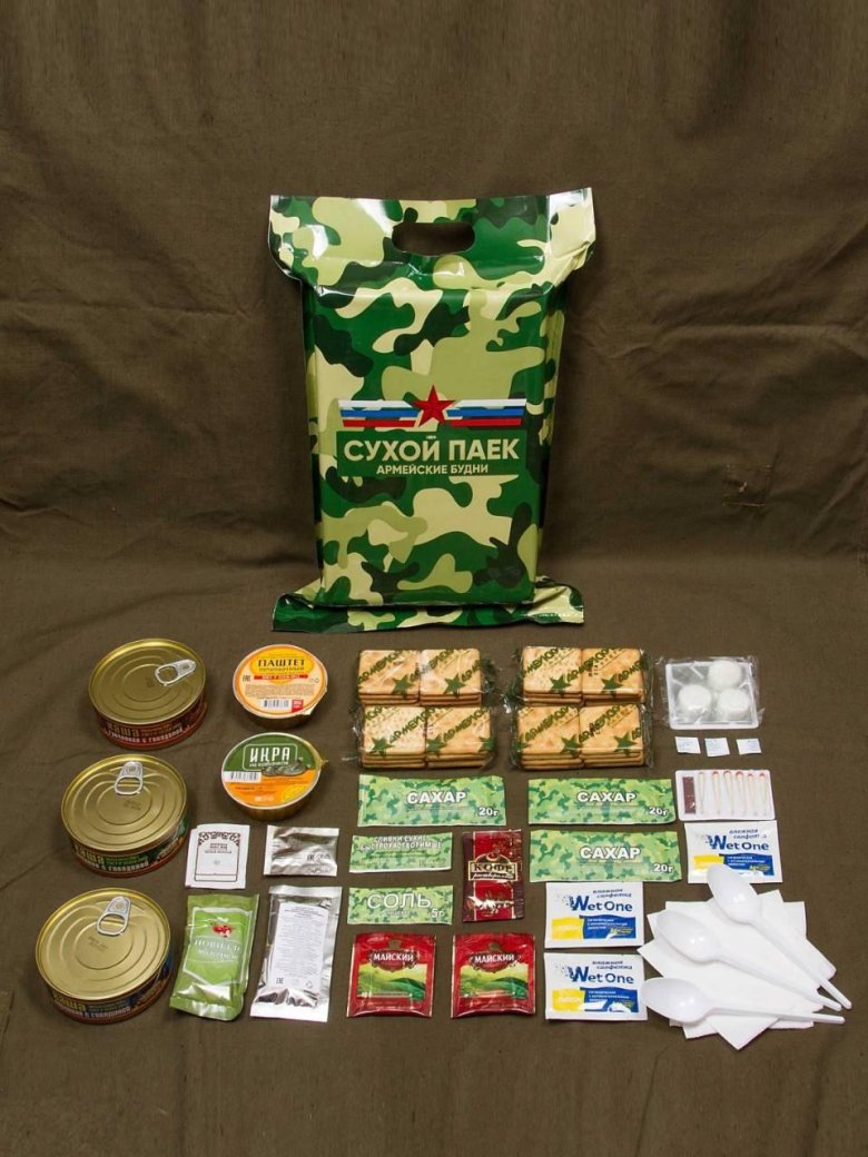 Армейский сухой паёк ИРП