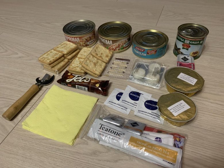 Армейский сухой паек ИРП 4