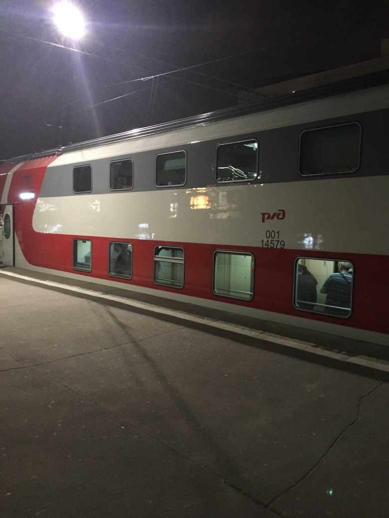 Бетанкур поезд двухэтажный