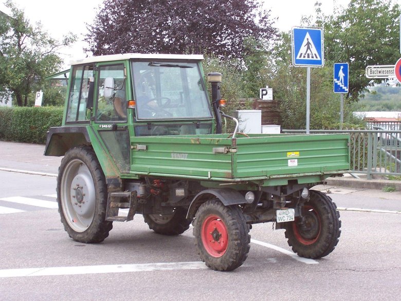 Самоходное шасси Fendt f345gt