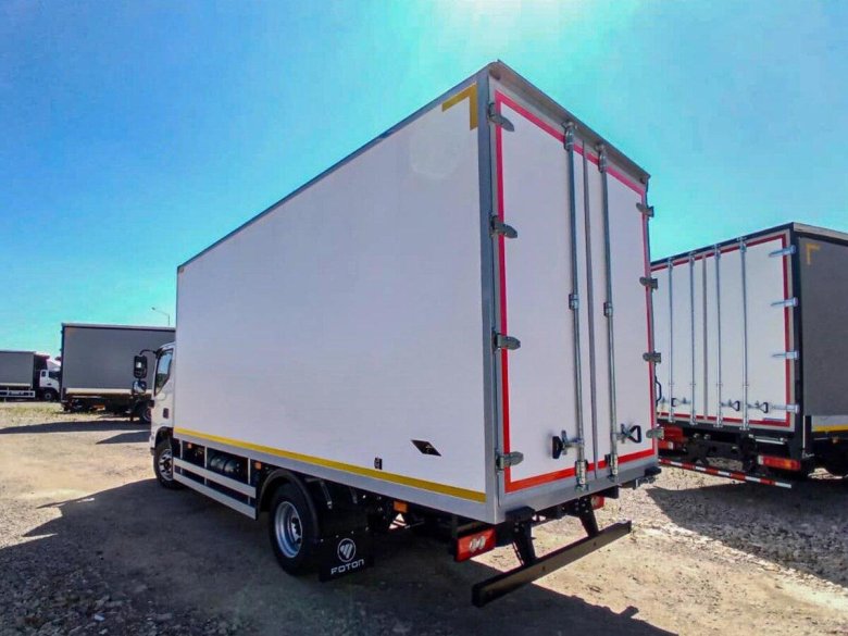 Jac n120 изотермический фургон