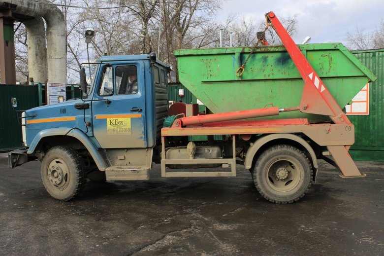ЗИЛ 130 мусоровоз бункеровоз