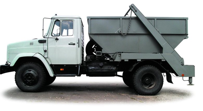 ЗИЛ 130 мусоровоз бункеровоз