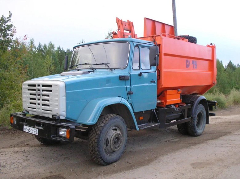 Мусоровоз зил