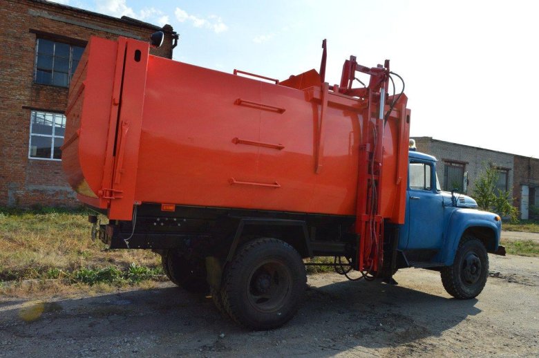 ЗИЛ 130 мусоровоз