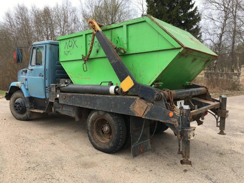 ЗИЛ рогатка мусоровоз