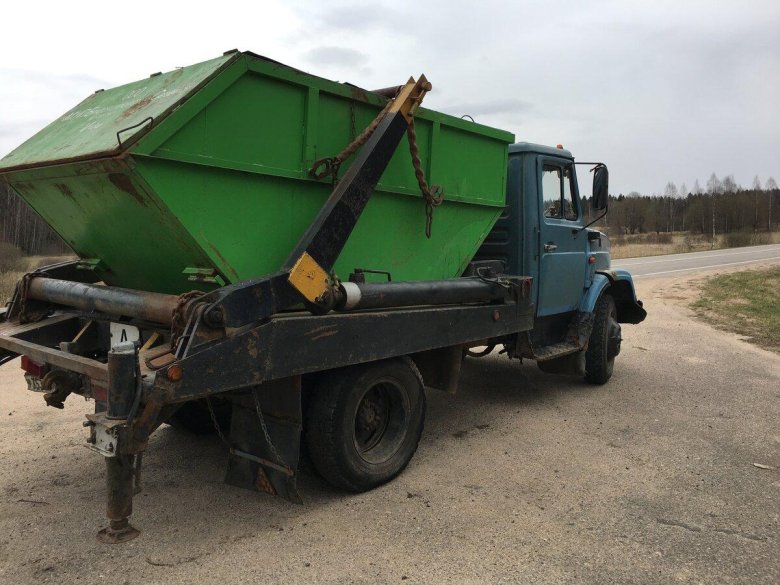 ЗИЛ рогатка мусоровоз