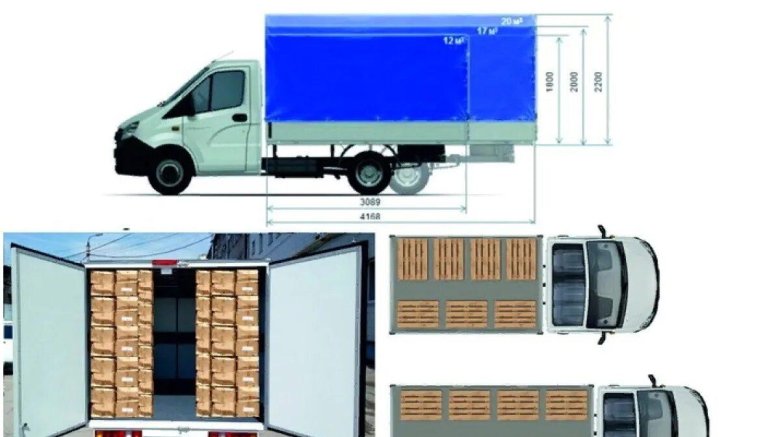 12 Европаллет в Газель
