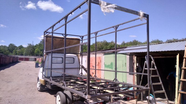 Каркас кузова Газель 4.2 метра