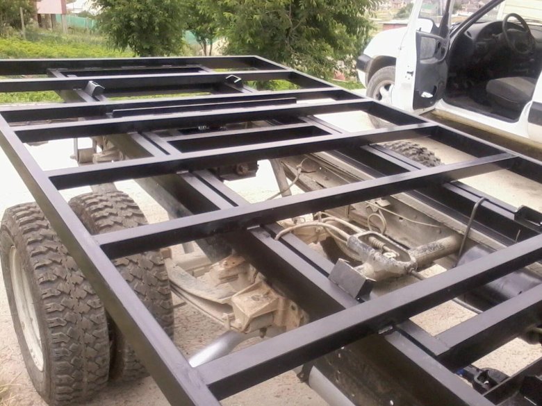 Каркас платформа кузова Газель ГАЗ-3302