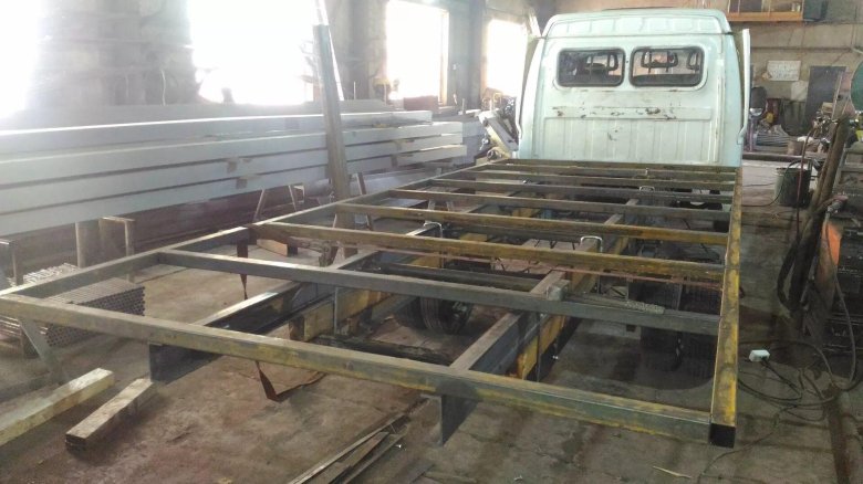 Каркас платформа кузова Газель ГАЗ-3302