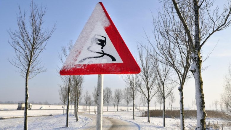 Знак гололед