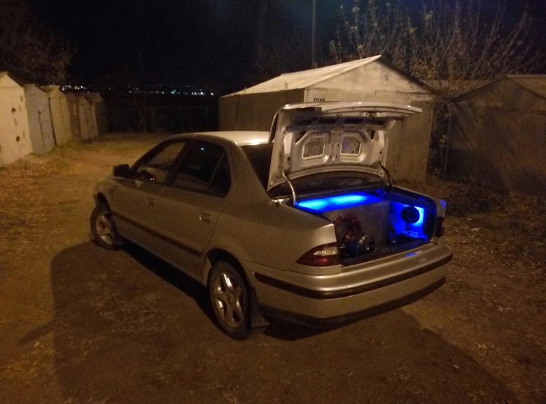 Иран Ходро Саманд багажник