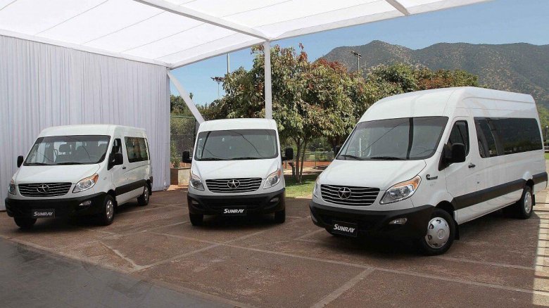 JAC Sunray микроавтобус