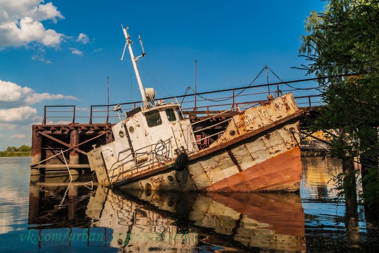 Затон корабли Новосибирск