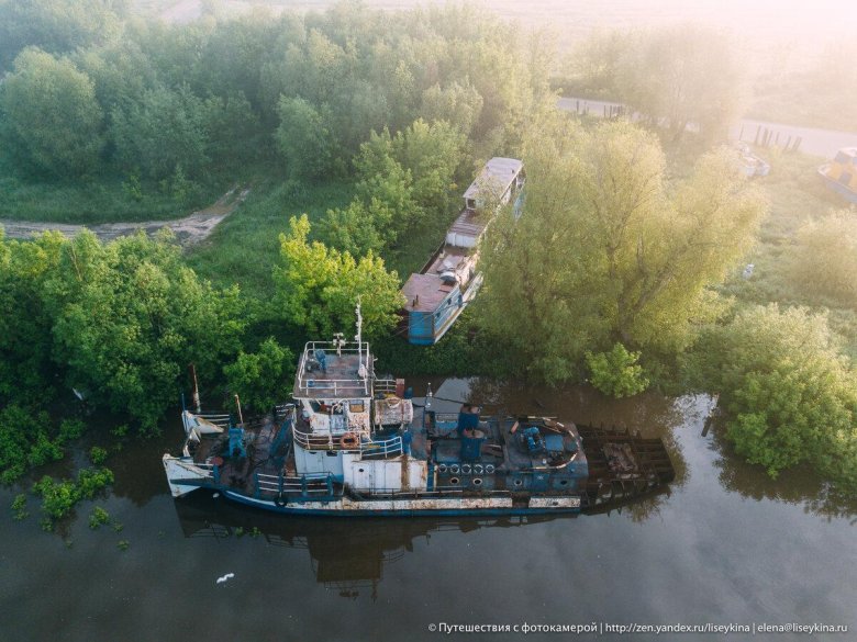 Заброшенные корабли Кимры