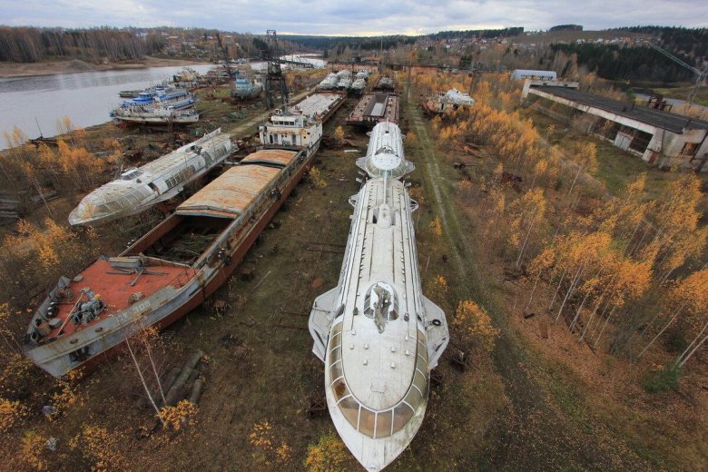Кладбище кораблей Пермь Заозерье