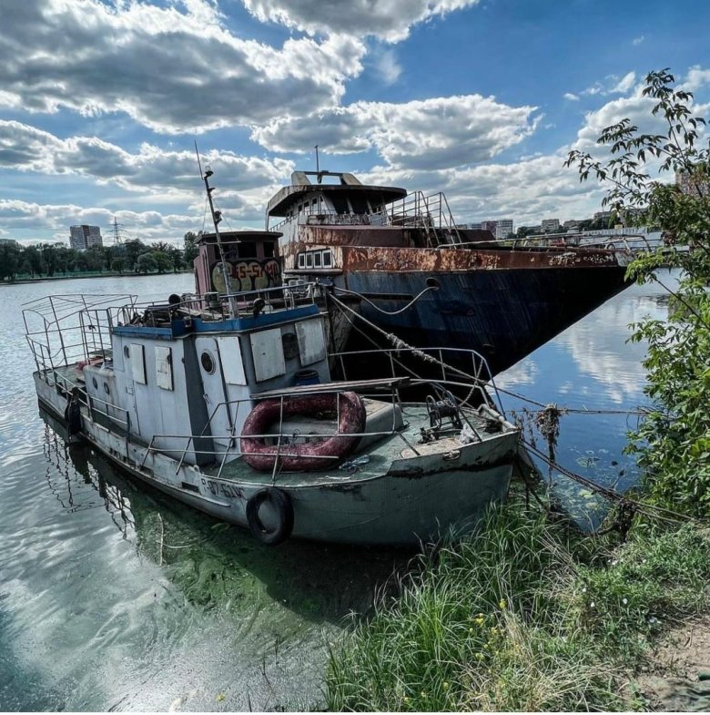 Кожуховский затон кладбище кораблей