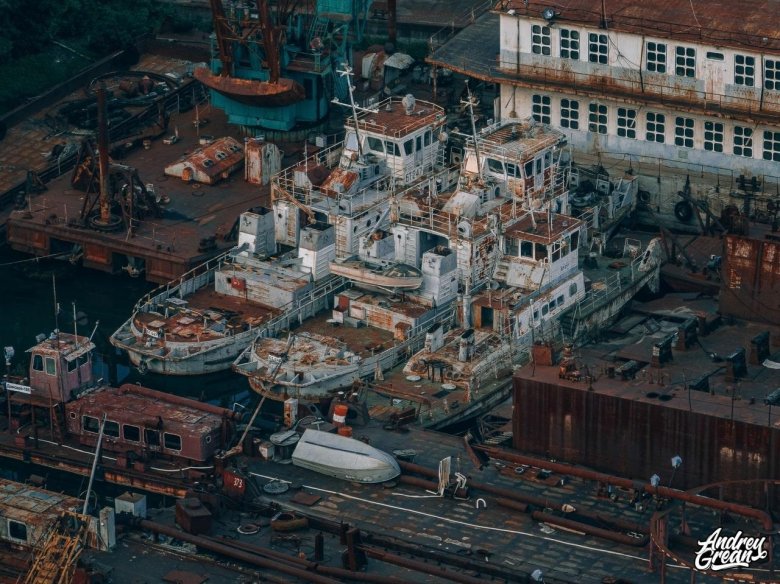 Заброшенный Речной порт Семилуки