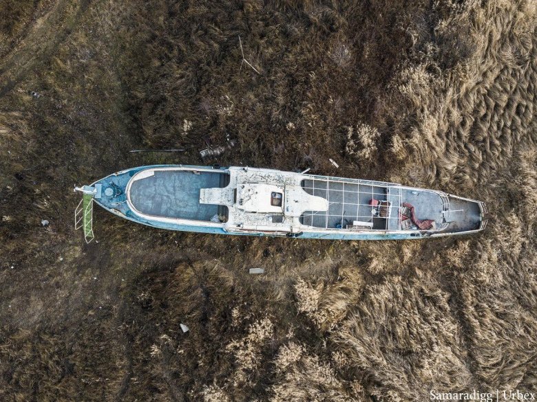 Заброшенный корабль Морион Самарская область