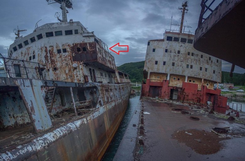 Кладбище кораблей Петропавловск Камчатский