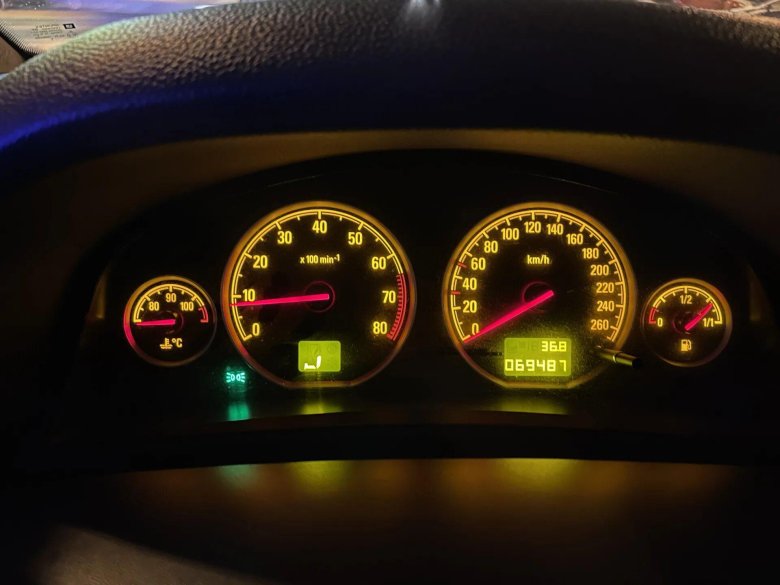 Приборка опель вектра а