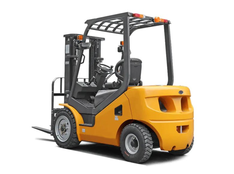 Электрический вилочный погрузчик