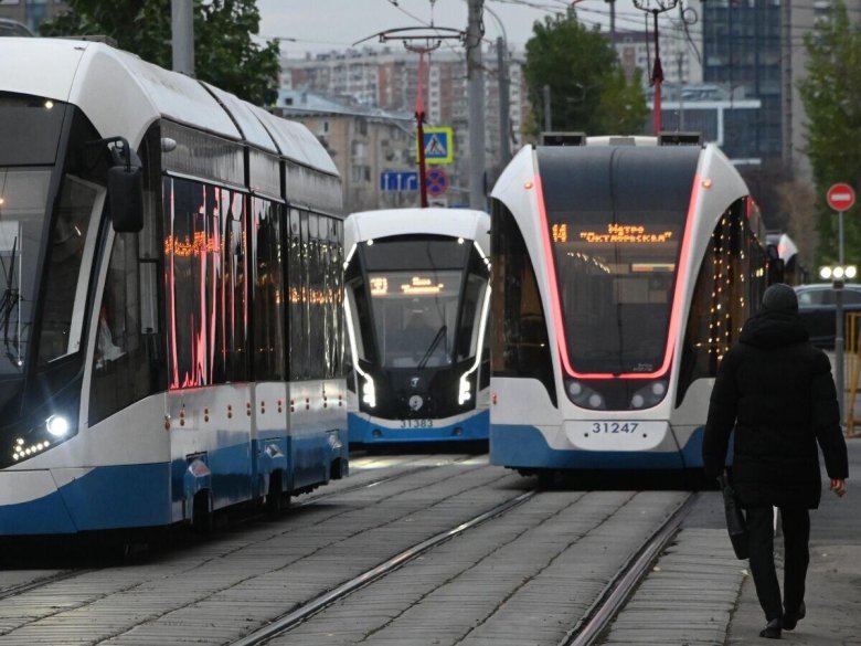 Москва трамвай 2023