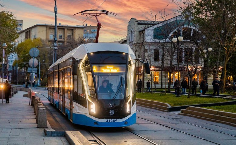 Московский трамвай 2023