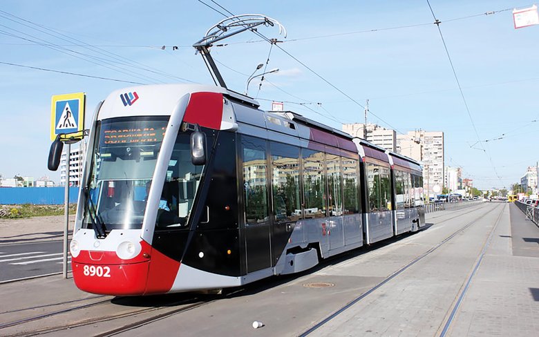 Современный трамвай