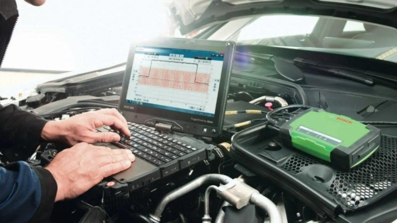 Автодиагностика бош