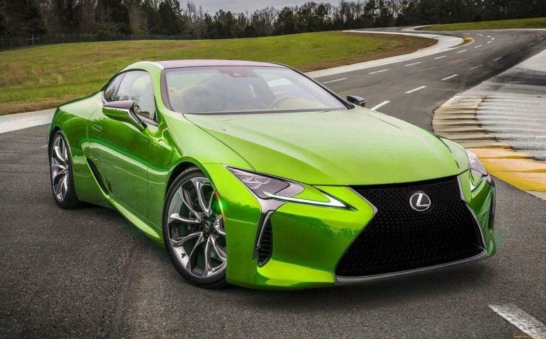 Lexus LC 500 Green