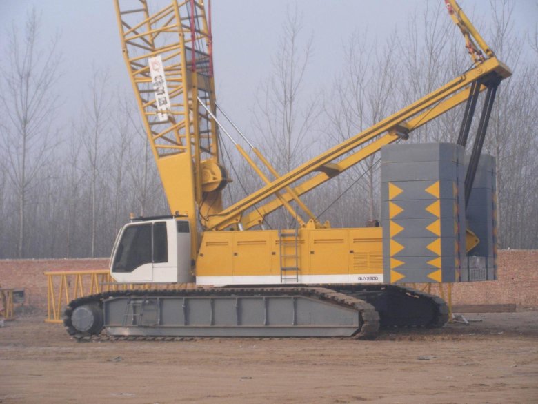 Кран гусеничный Либхер 1280