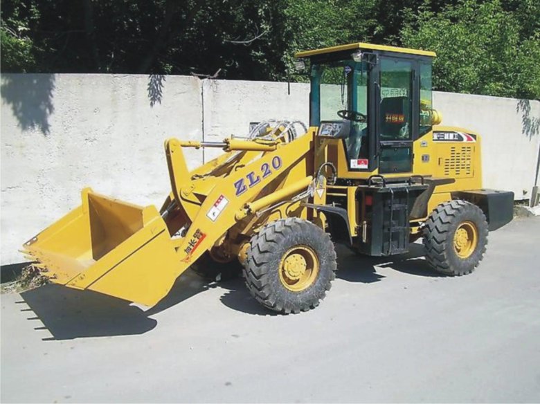 Фронтальный погрузчик Shanlin zl 20