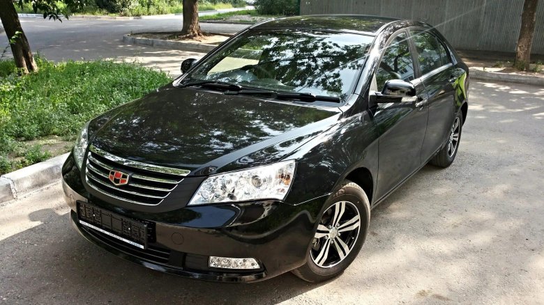 Geely Emgrand ec7 2013 черный