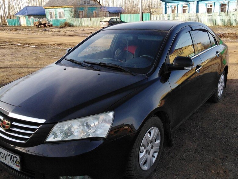 Geely Emgrand ec7 черный