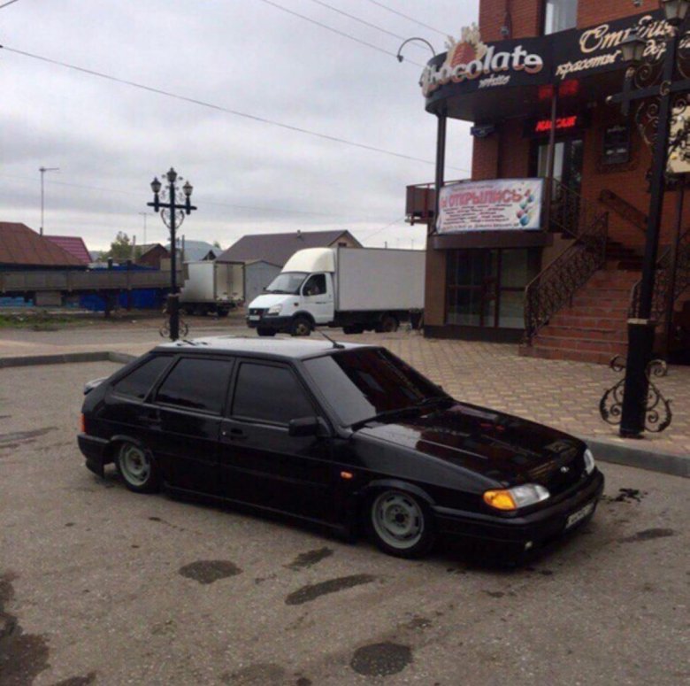 ВАЗ 2114 бункер черная